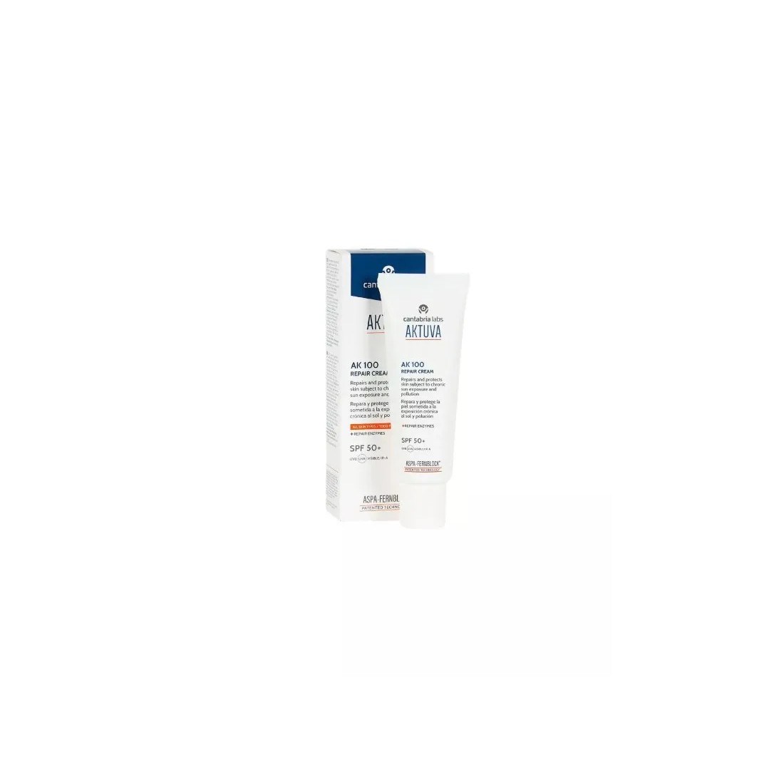 Aktuva AK 100 Repair Cream 50ml presentación