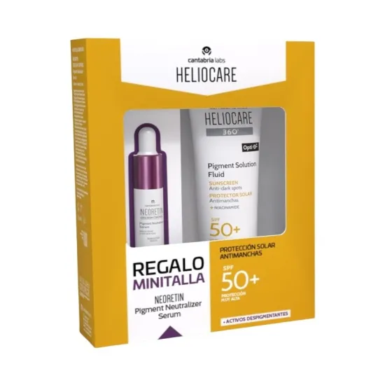 Heliocare 360° Pigment Solution Fluid SPF 50+ 50 Ml PACK REGALO