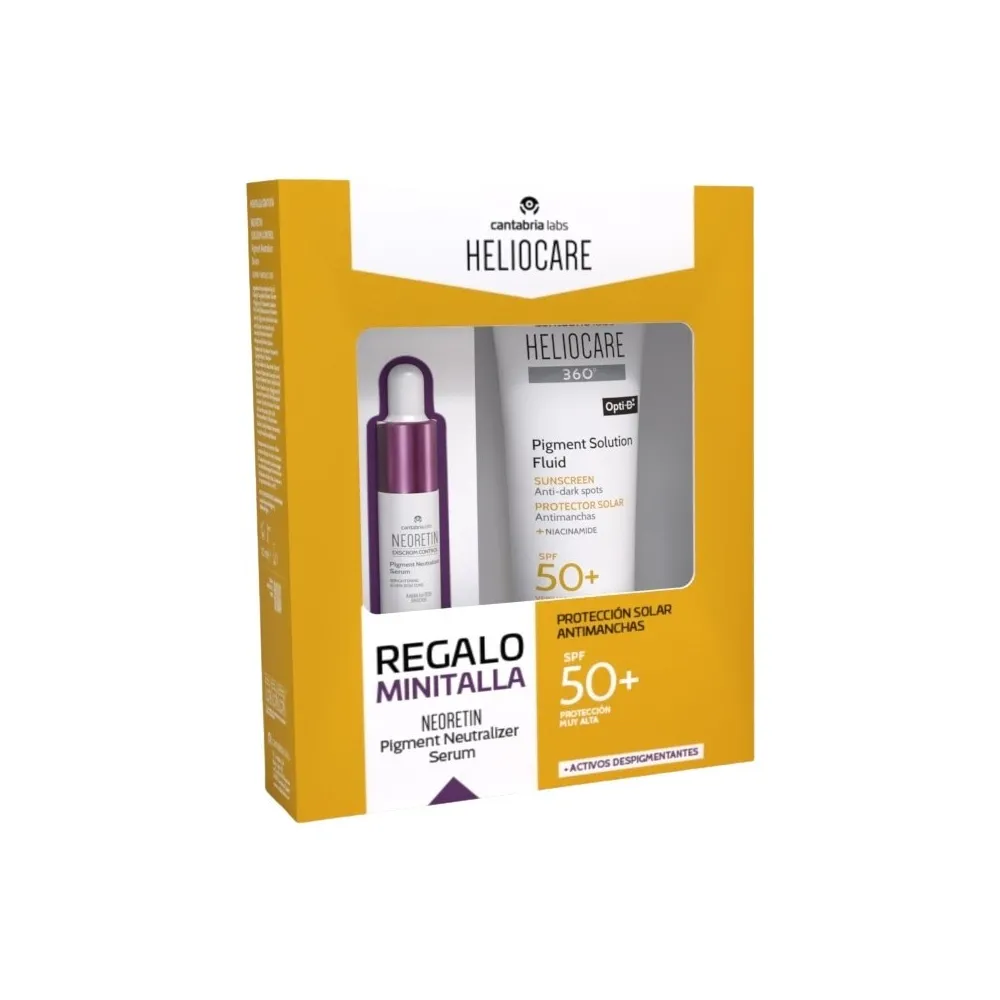 Heliocare 360° Pigment Solution Fluid SPF 50+ 50 Ml PACK REGALO