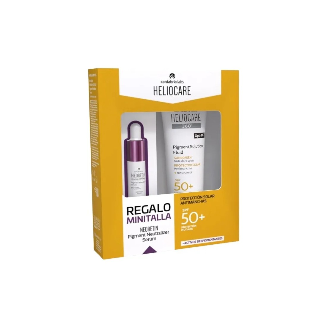 Heliocare 360° Pigment Solution Fluid SPF 50+ 50 Ml PACK REGALO