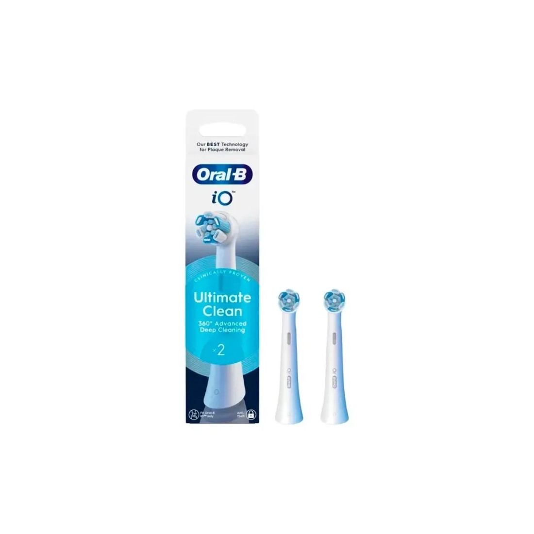 Oral-B iO Recambio Ultimate Clean 2 Uds