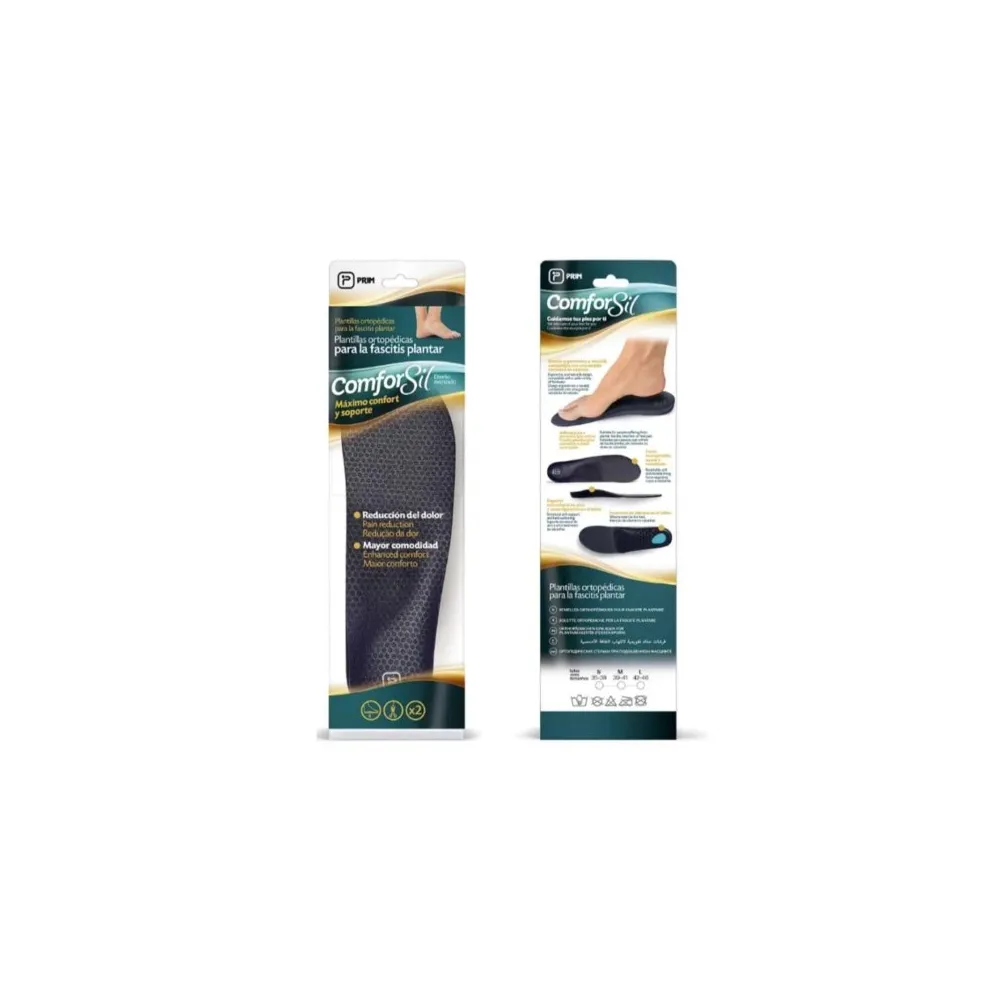 Prim Comforsil Plantilla Fascitis Plantar Talla M