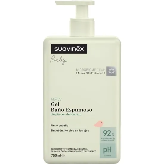Suavinex Gel Baño Espumoso 750 Ml