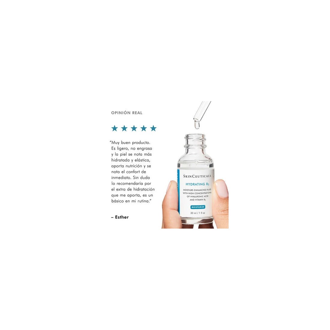 SkinCeuticals Hydrating B5 Sérum Fluido Potenciador Hidratación 30 ml caracteriricas