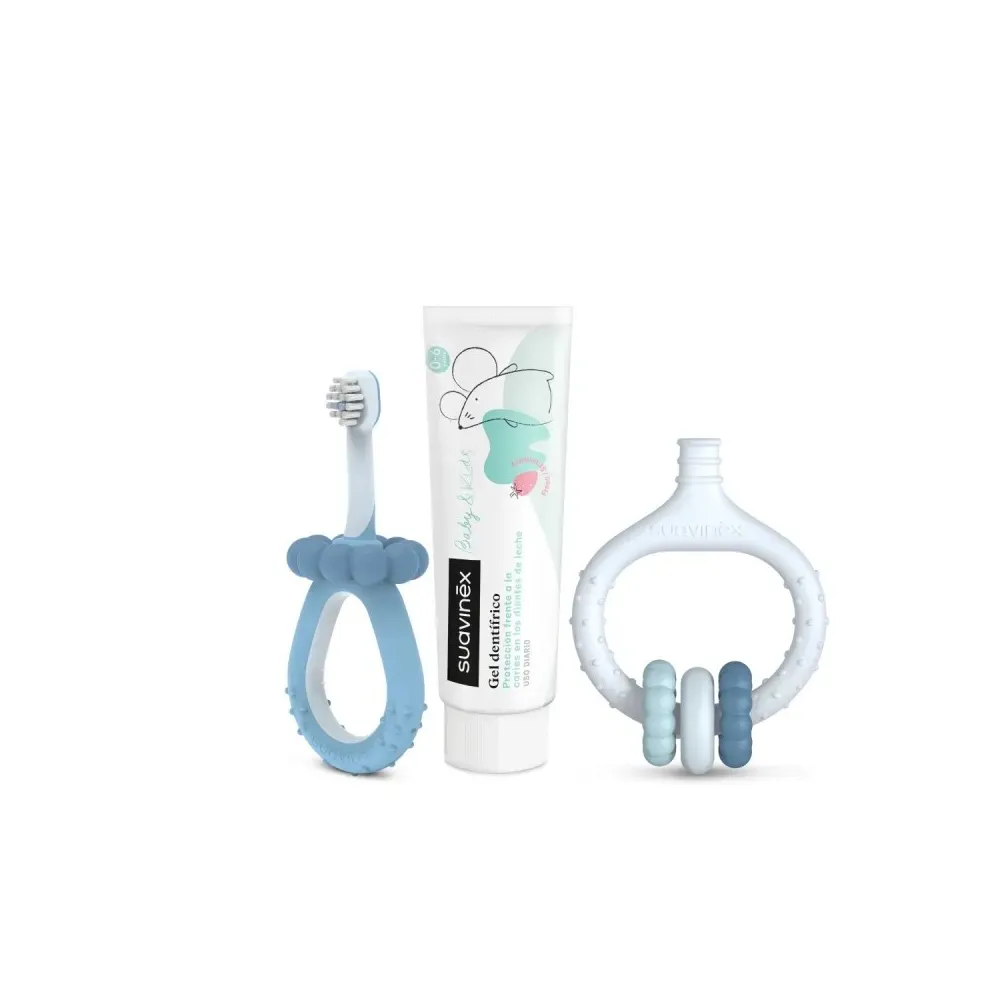 Suavinex Set Inicio Cuidado Dental azul