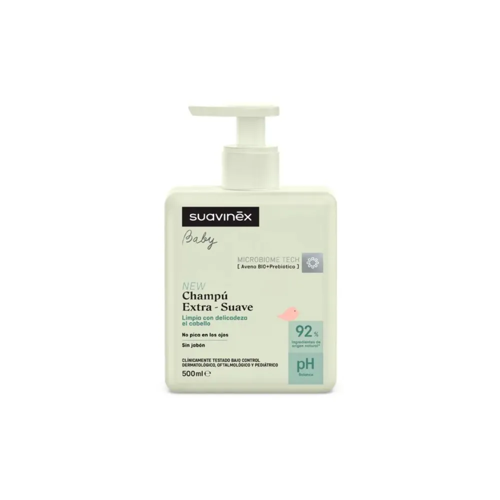 Suavinex Baby Champú Extra Suave 500ml | Comprar Online