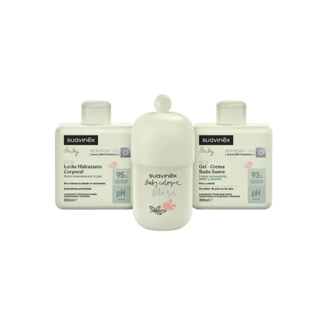 Suavinex Baby Cologne Bliss Set Colonia + Leche Hidratante + Gel-Crema productos