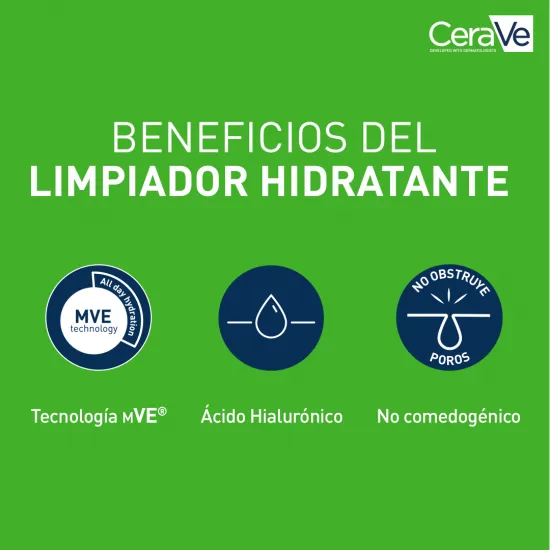 Cerave Limpiadora Hidratante 88ml beneficios