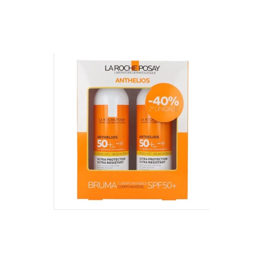 La Roche Posay Pack Anthelios XL Bruma Invisible Ultraligera SPF50+ 2 x 200ml