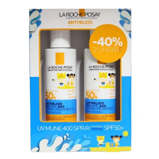 La Roche Posay Anthelios Dermo-Pediatrics Duplo Solar Spray Invisible SPF50+ 250 ml