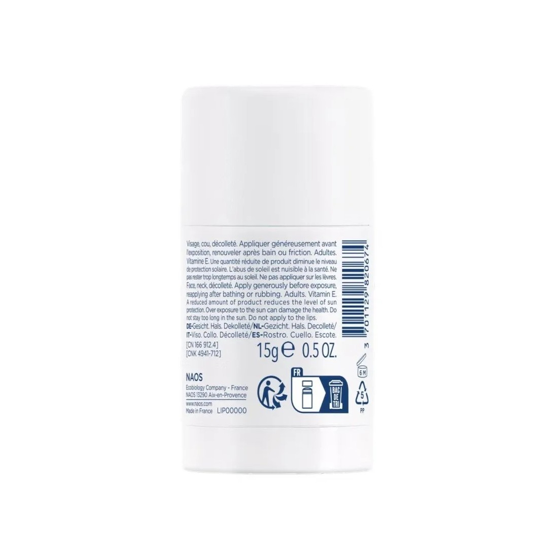 Bioderma Photoderm Invisible Stick SPF50+ 15g descripción