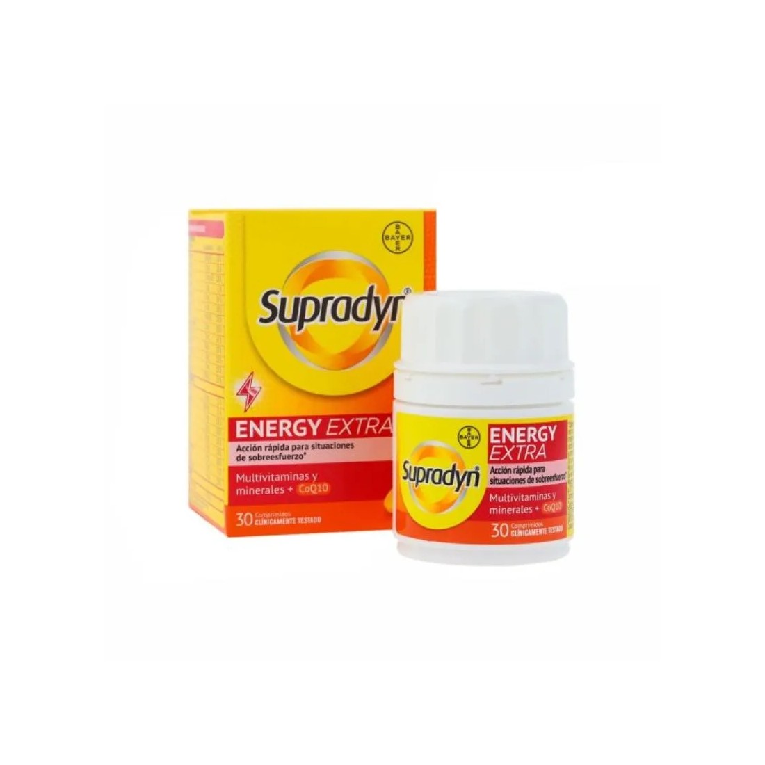 Supradyn Energy Extra 30 Comprimidos presebtación
