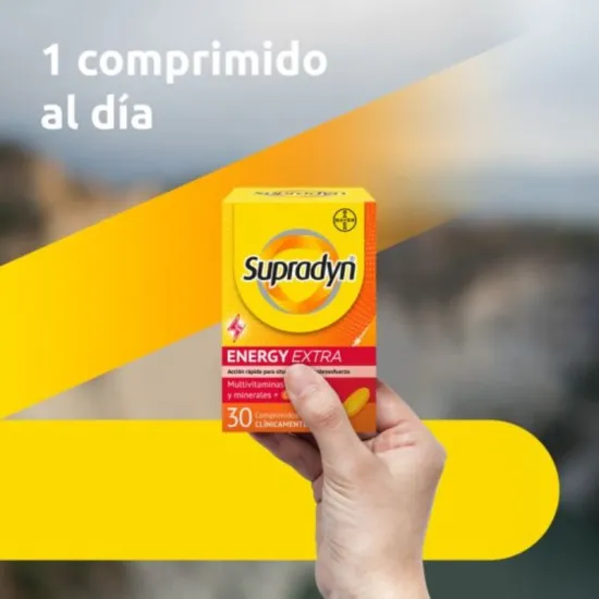 Supradyn Energy Extra 30 Comprimidos como tomar