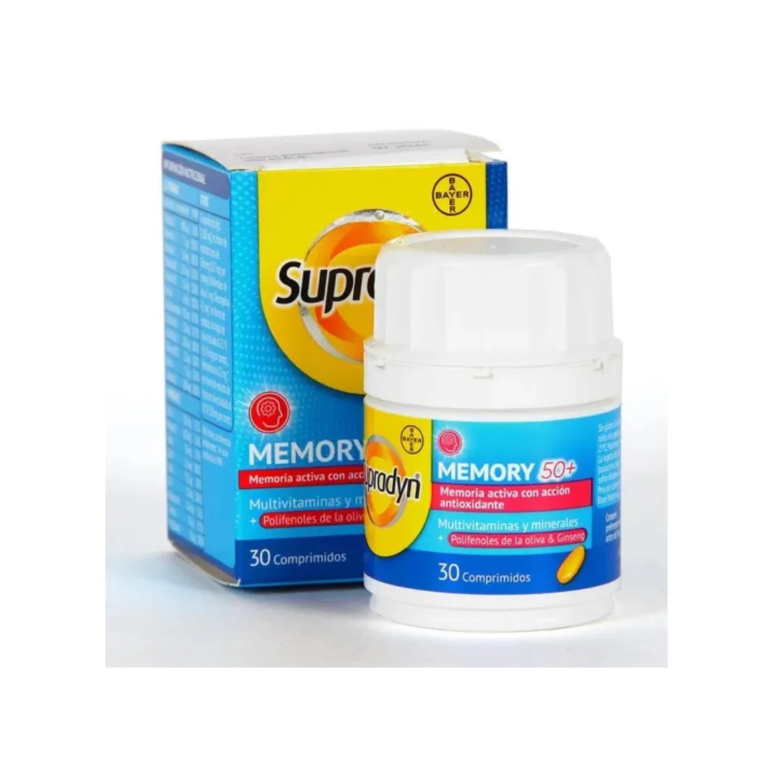 Supradyn Memory 50+ 30 Comprimidos | Memoria | Comprar