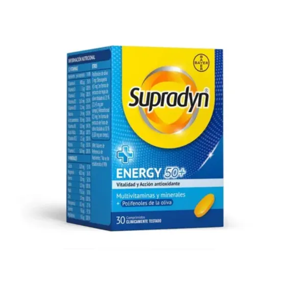 Supradyn Energy 50+ 30 Comprimidos
