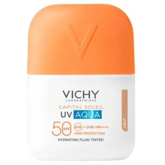 Vichy Capital Soleil Aqua Fluido SPF50 Tono Claro 50ml