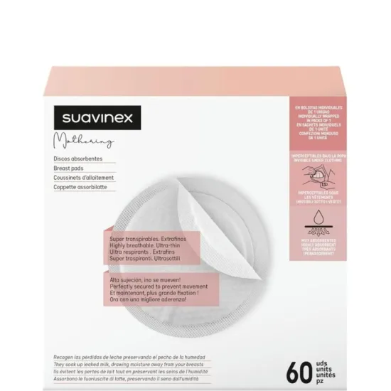 Suavinex discos absorbentes 60 uds