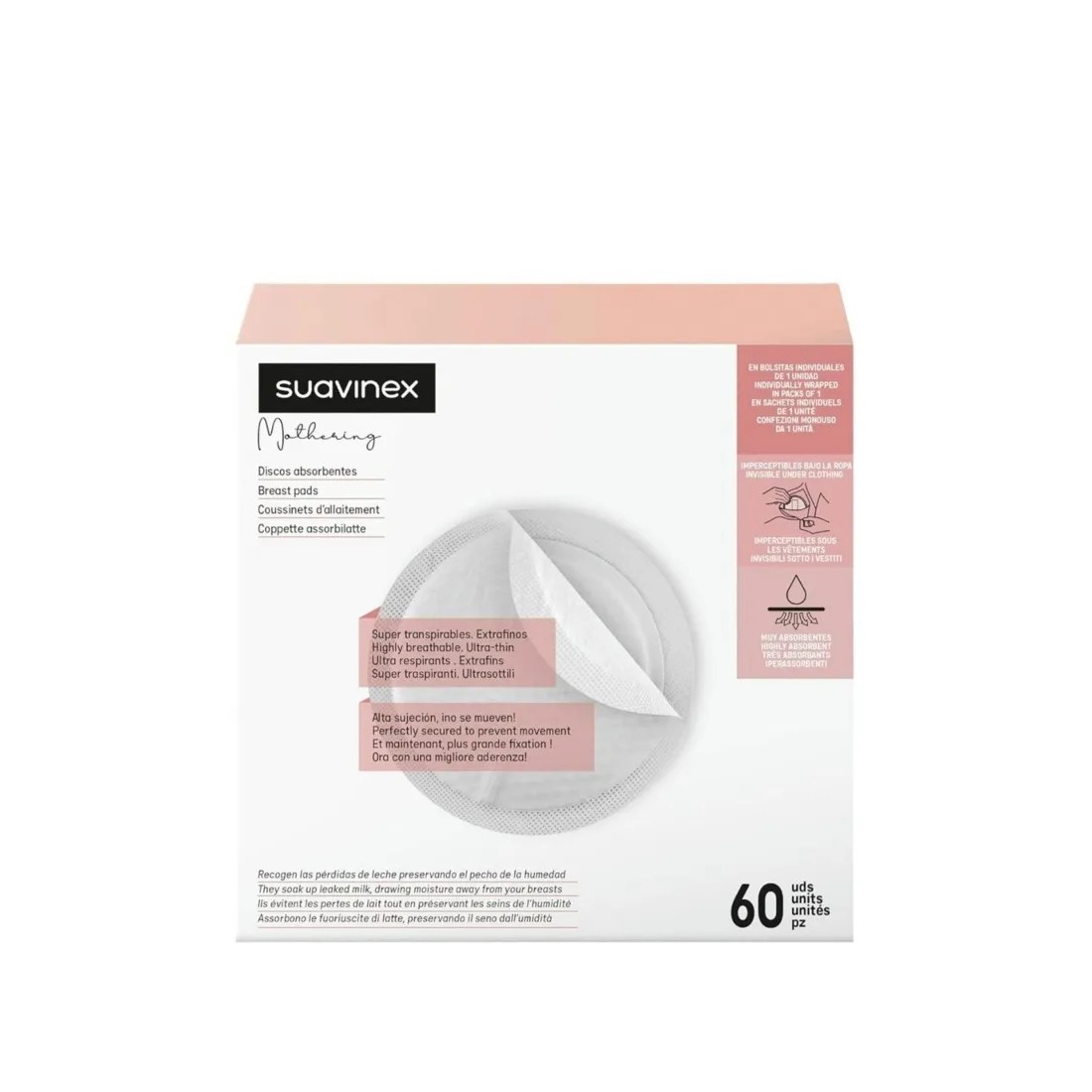 Suavinex discos absorbentes 60 uds