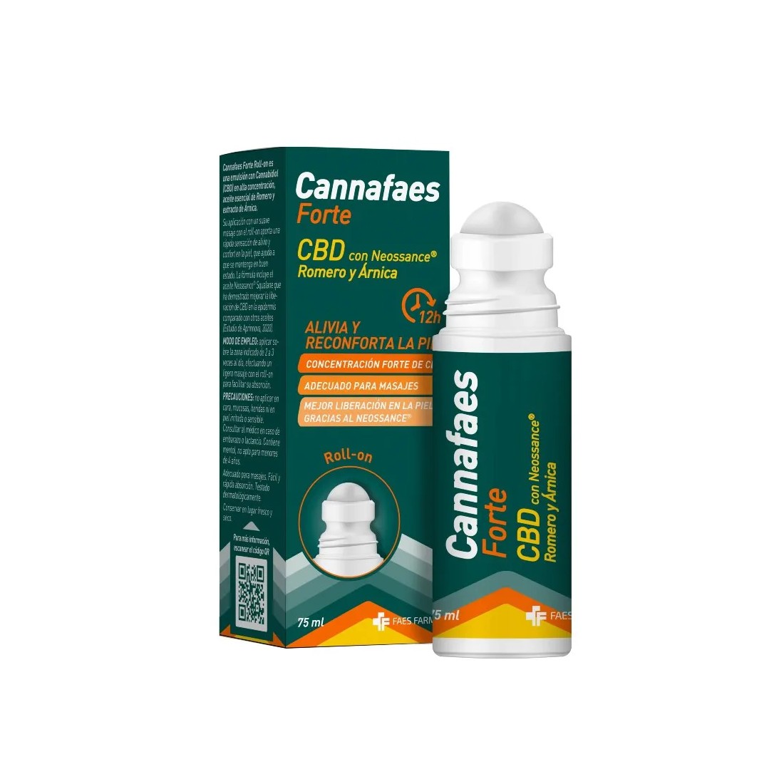 Faes Cannafaes Forte Roll-On 75ml