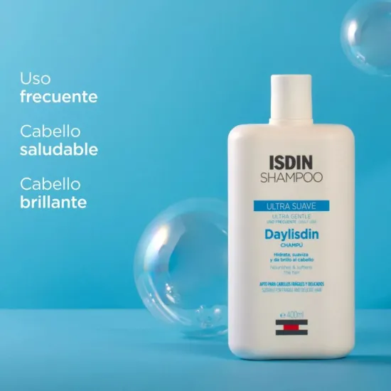 Isdin Daylisdin Champú Pack 2x400ml | Uso Diario | Comprar