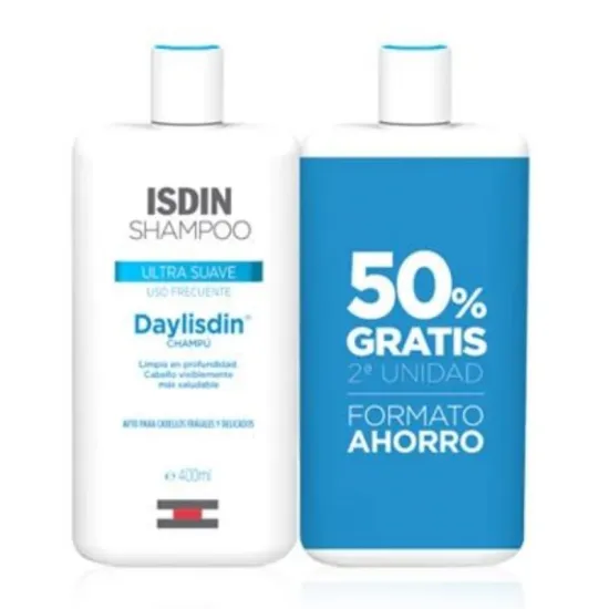 Isdin Daylisdin Champú Ultra Suave 2x400ml