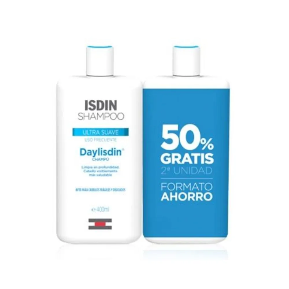 Isdin Daylisdin Champú Ultra Suave 2x400ml