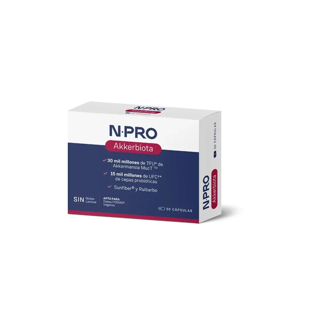 NPRO Akkerbiota 30 Cápsulas