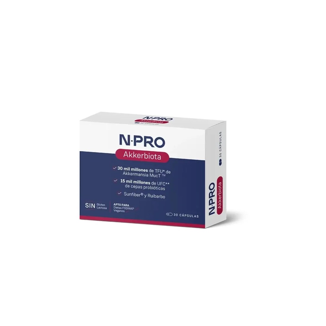NPRO Akkerbiota 30 Cápsulas
