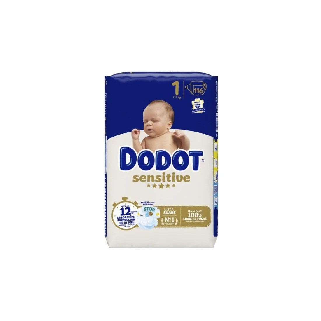 Dodot Sensitive Pañal Talla 1 58 Unidades
