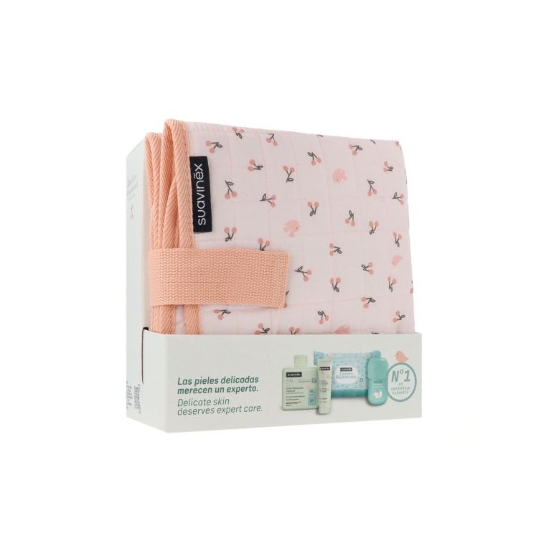 Suavinex Baby Care Cambiador Birdies Rosa