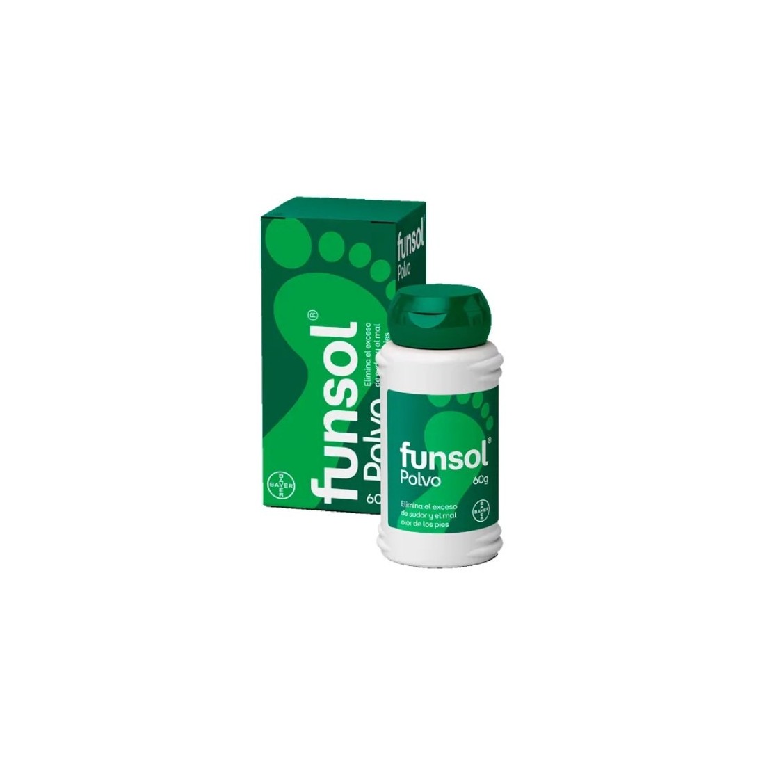 Funsol Polvo 60 gr desodorante para pies