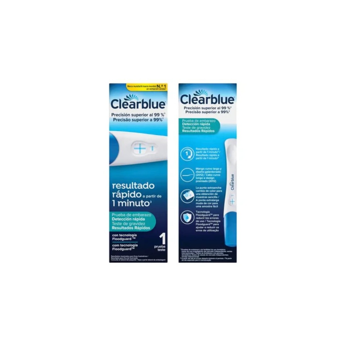 Clearblue test embarazo 1 minuto