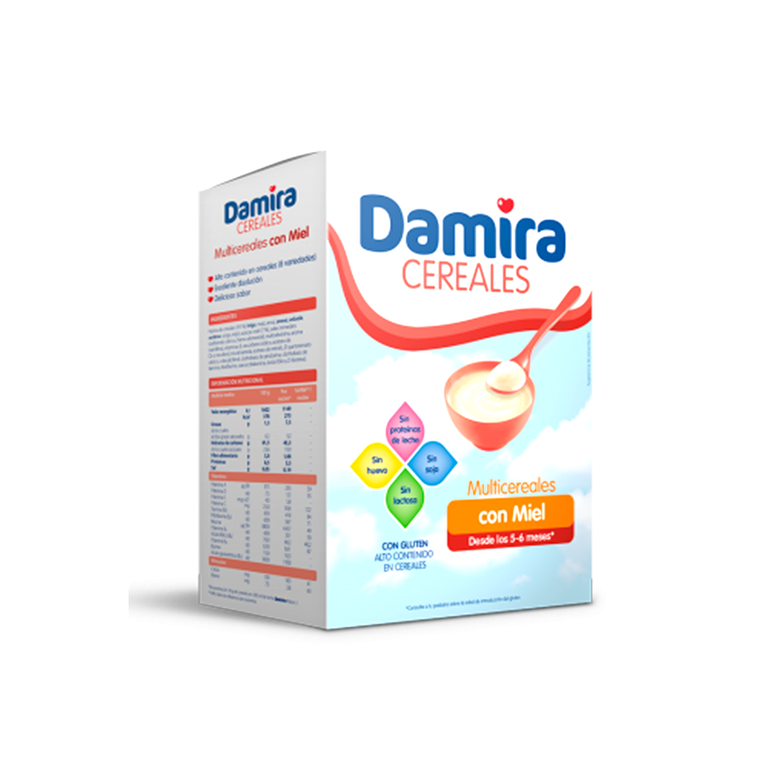 Compra Damira Multicereales 600 Gramos al mejor precio | Más Parafarmacia