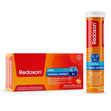 Redoxon Extra Defensas 30 Comprimidos Efervescentes