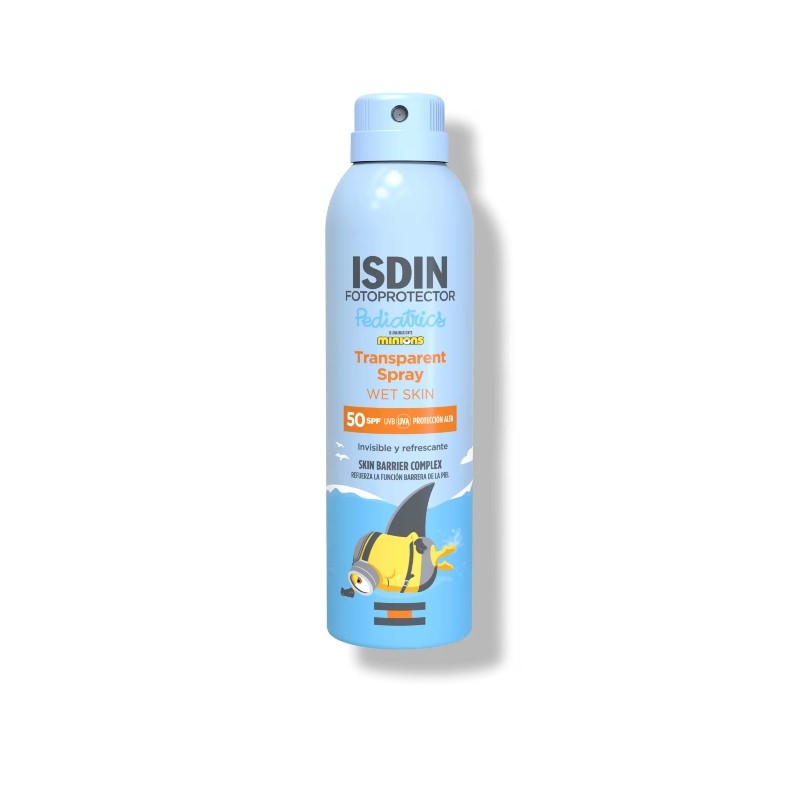 Isdin Fotoprotector Pediatrico Spray Transparent Wet Skin SPF50+