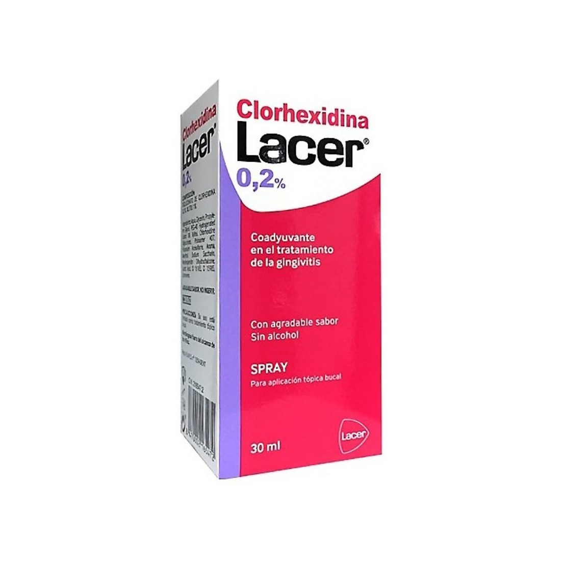 Lacer Colutorio Clorhexidina 0,2% Spray 30ml