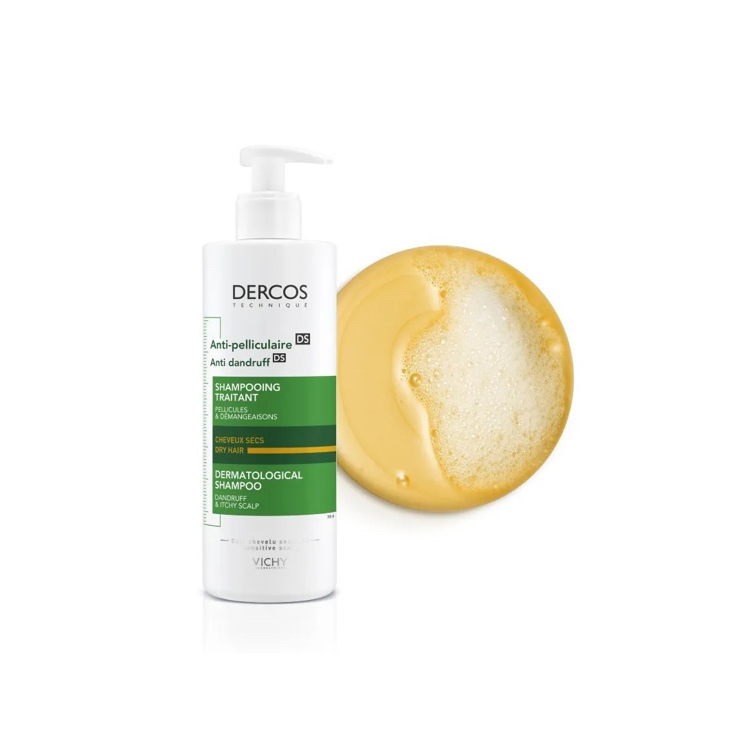 Vichy Dercos Champu Anticaspa Cabello Seco 390 Ml