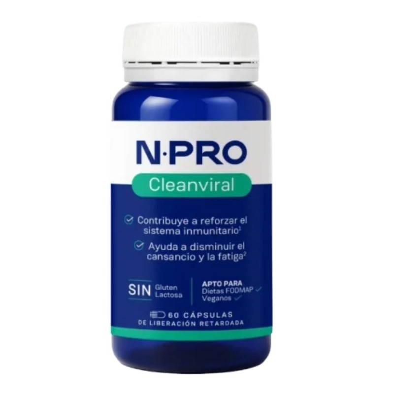 NPRO Cleanviral 60 Cápsulas
