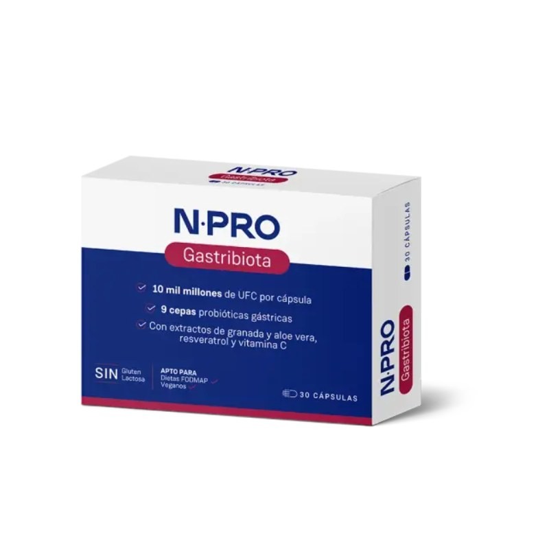 NPRO Gastribiota 30 Cápsulas