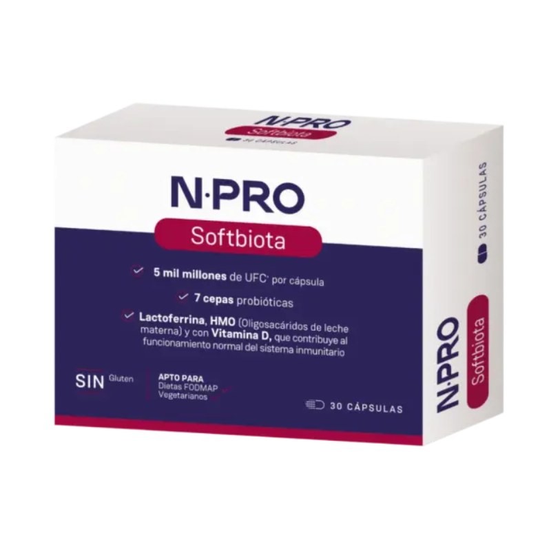 NPRO Softbiota 30 Cápsulas