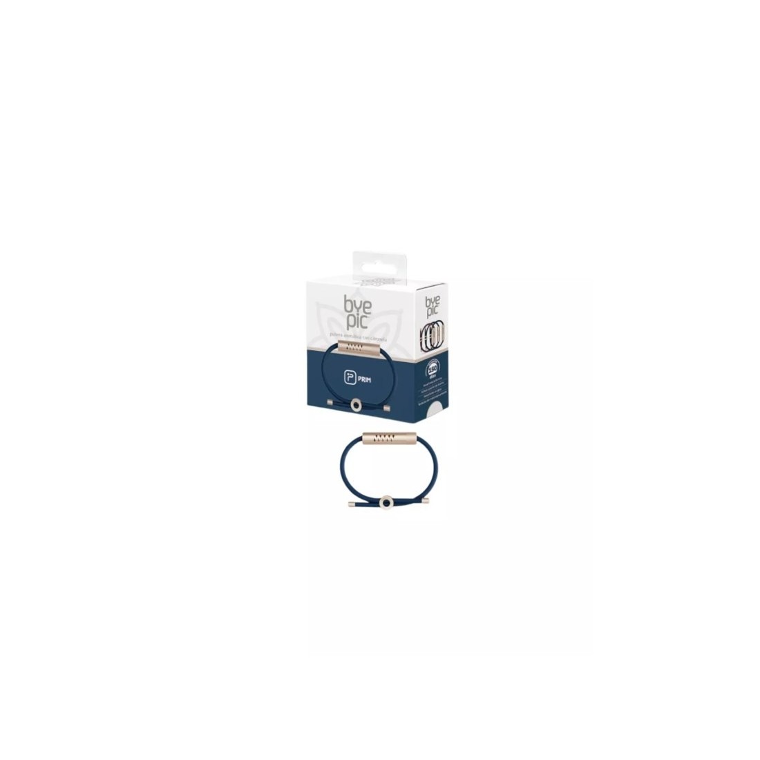 Prim ByePic Pulsera Citronela Cordón Azul