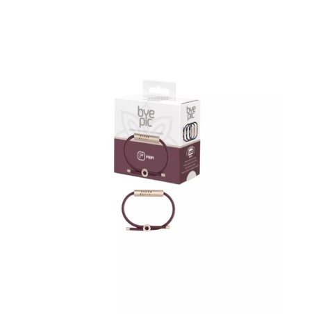 Prim ByePic Pulsera Citronela Cordón Burdeo