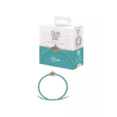 Prim ByePic Pulsera Citronela Nudo Estrella Azul