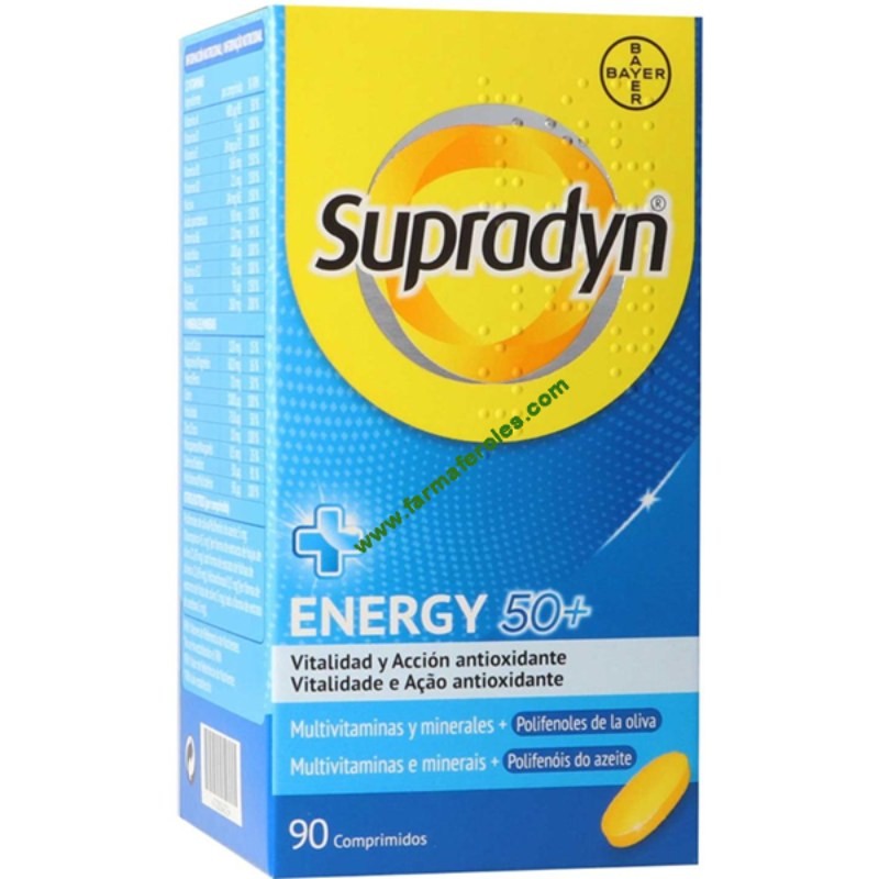 Supradyn Energy 50+ 90 Comprimidos