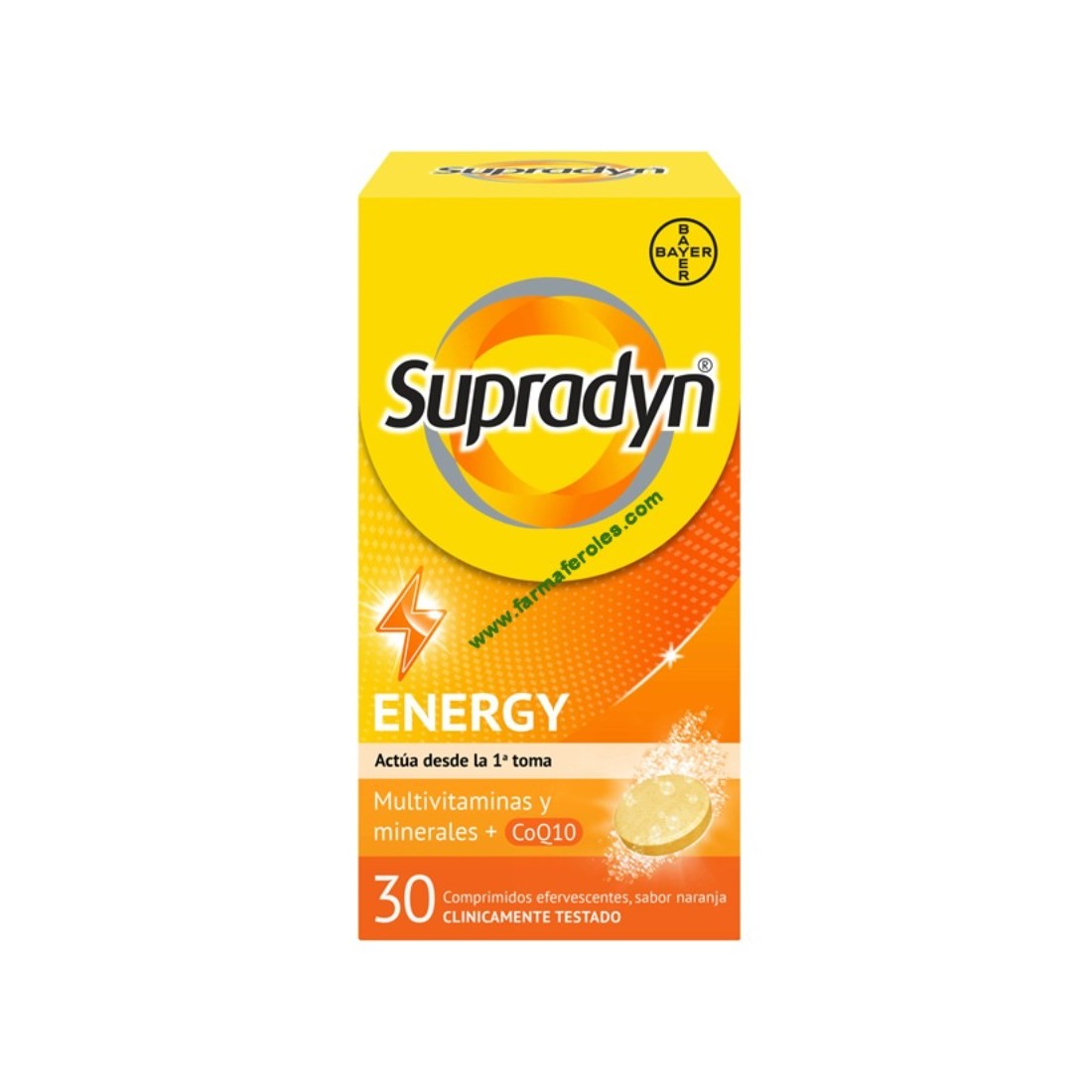 Supradyn Energy 30 Comprimidos Efervescentes