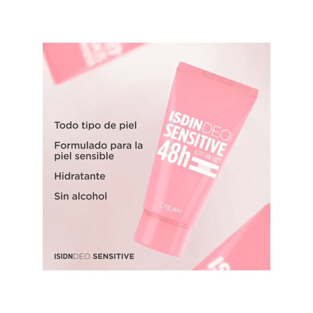 Isdin Isdindeo Sensitive Crema 48H 50ml uso