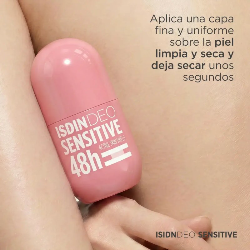 Isdin Isdindeo Sensitive 48H Roll-On 50ml usos