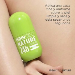 Isdin Isdindeo Nature 24H Roll-On 50ml aplicación