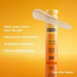 Isdin Sun Aox Sérum Facial 30ml textura