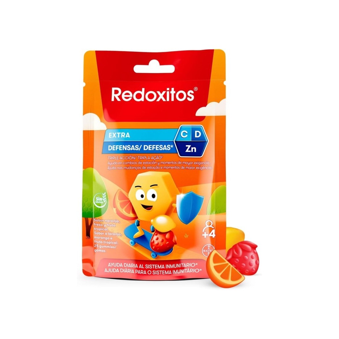 Redoxitos Extra Defensas 25 Gummies